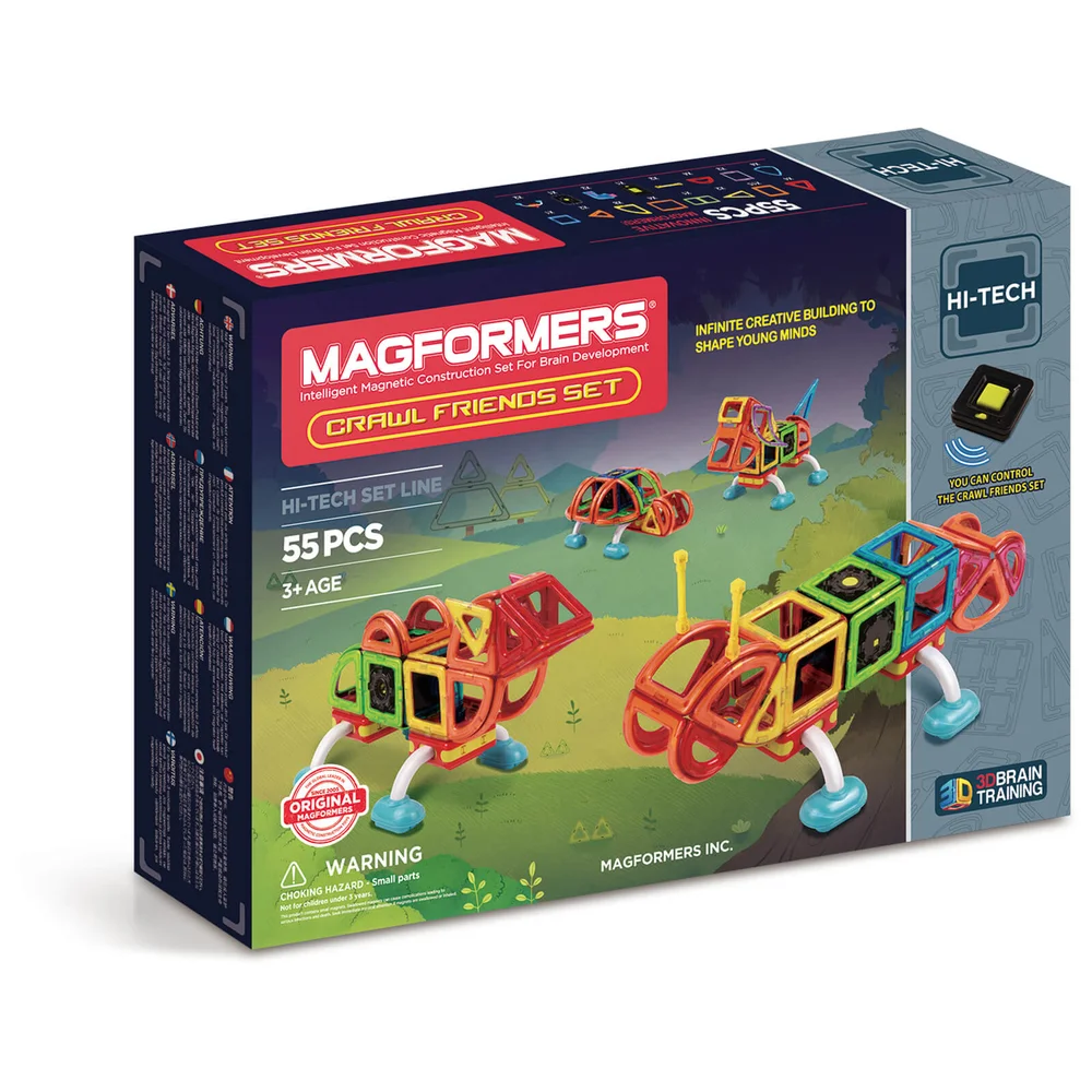 Magformers Crawl Friends Set - 56 Pieces Image 1