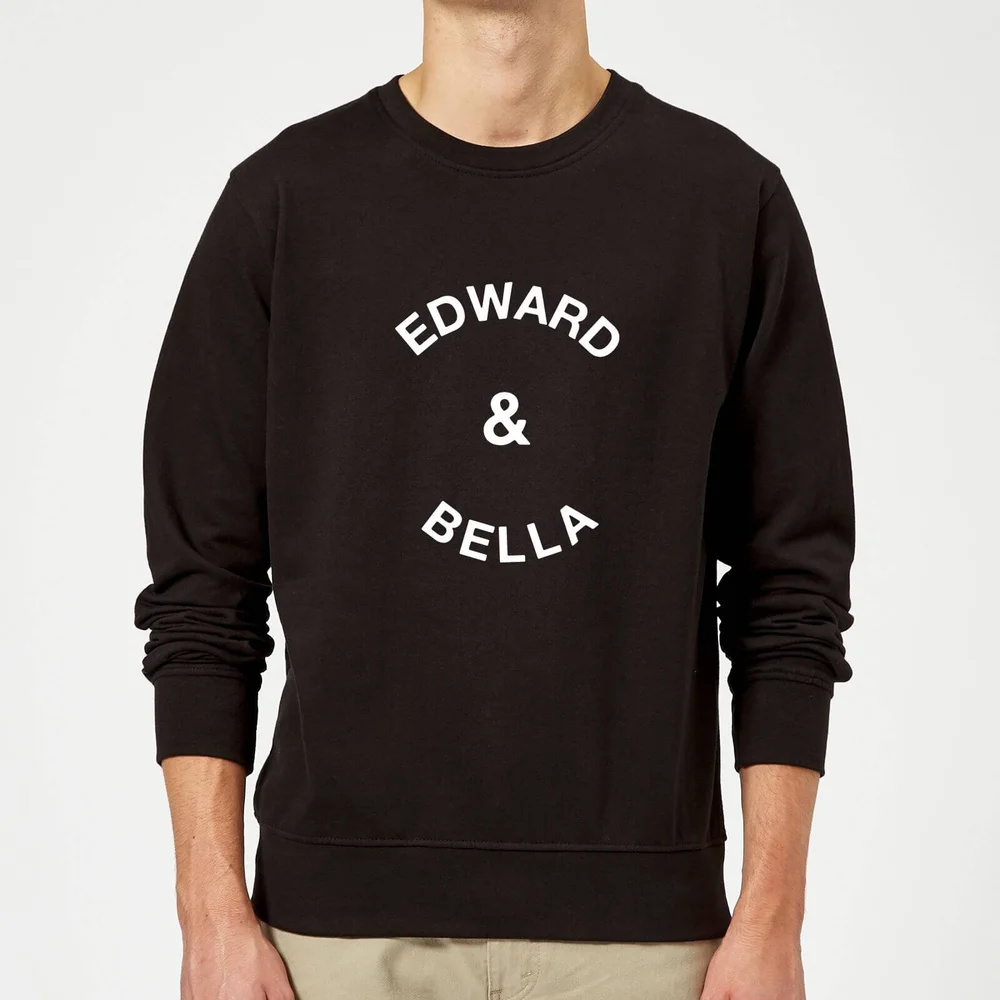 Edward & Bella Sweatshirt - Black - S - Black Image 1