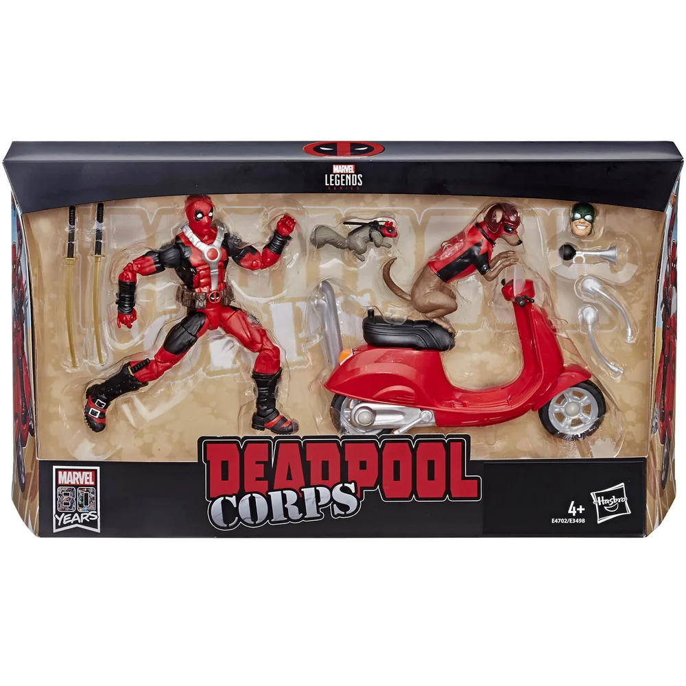 Hasbro Marvel Legends Series 6-inch Deadpool with Scooter Image 1