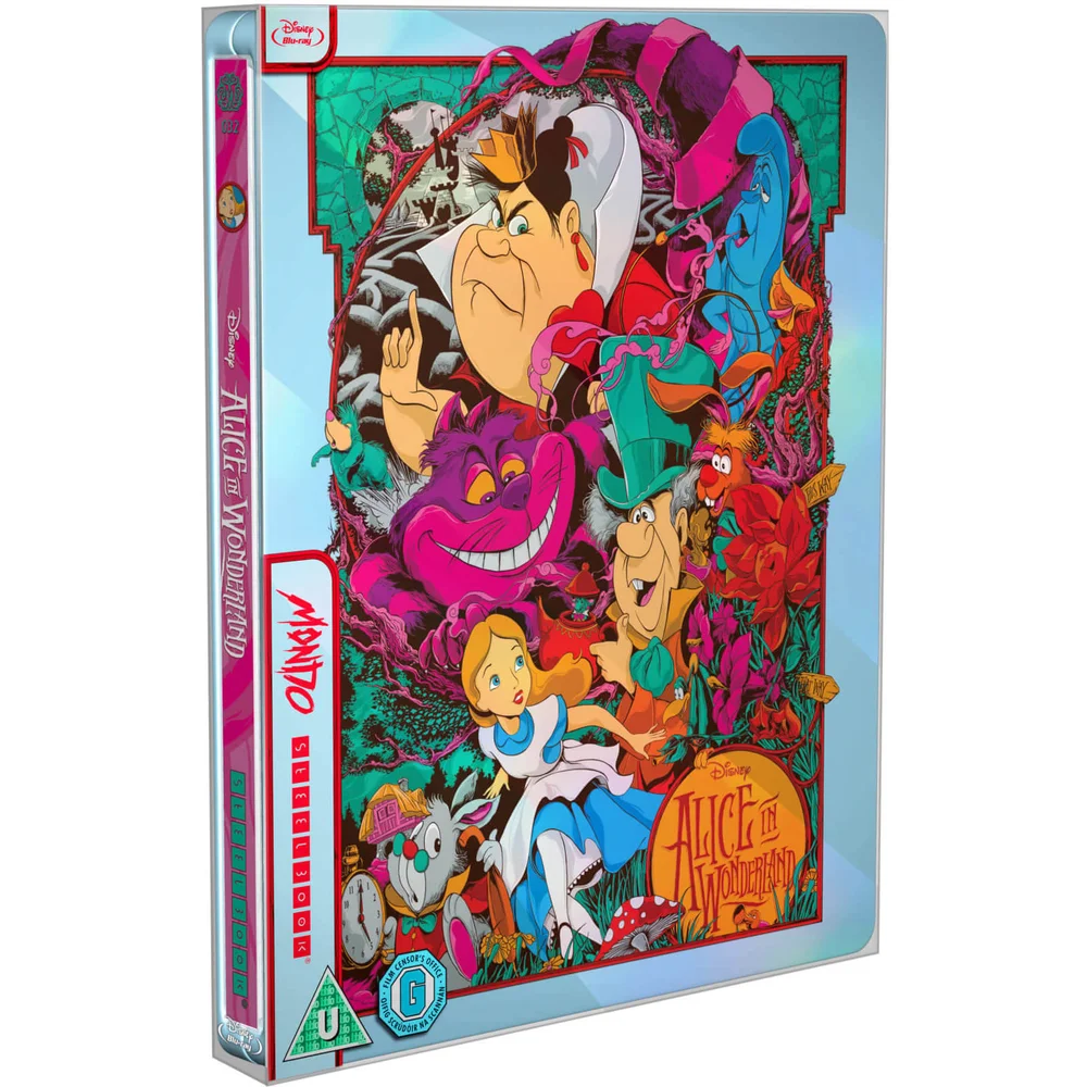 Alice in Wonderland - Mondo #32 Zavvi Exclusive Limited Edition Steelbook Image 1
