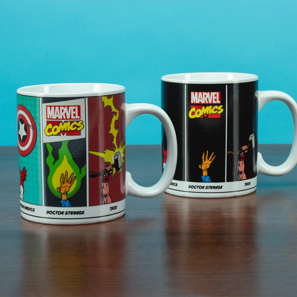 Marvel Comics Powers Heat Change Mug Image 1