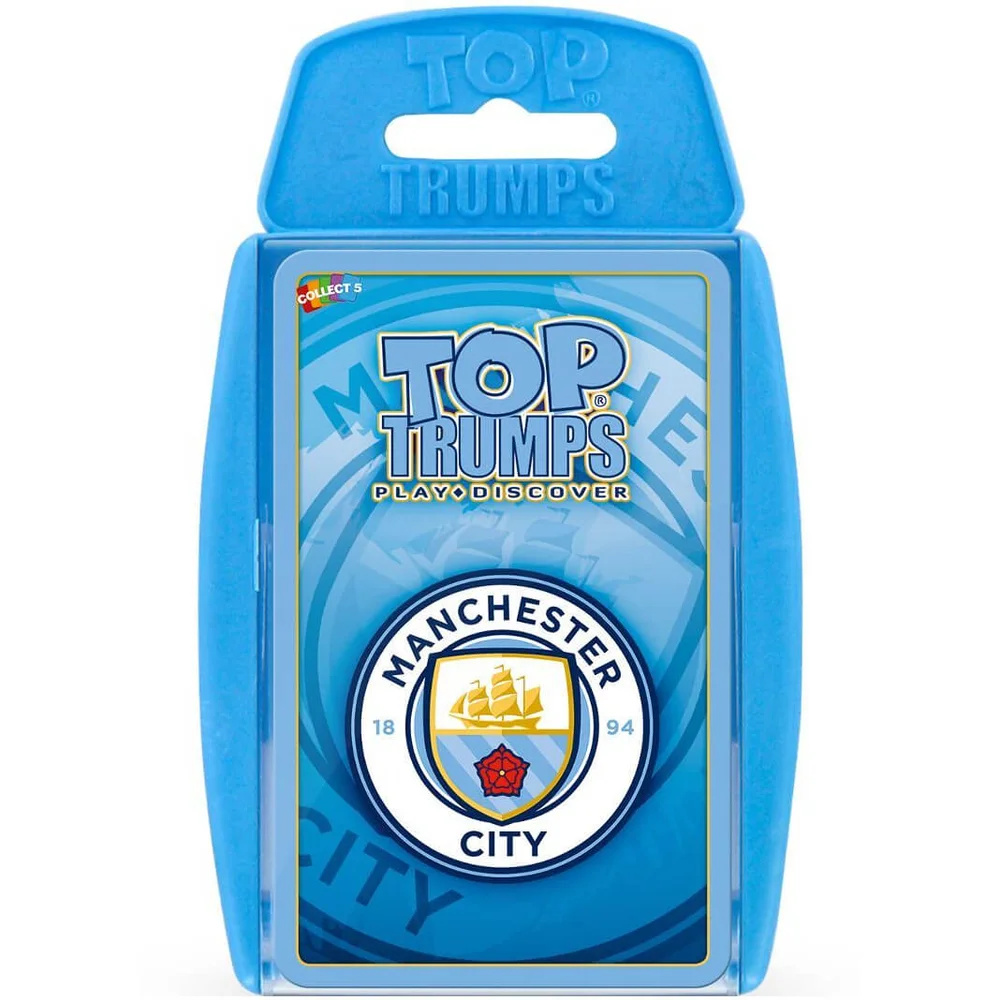 Top Trumps Card Game - Manchester City F.C Edition Image 1