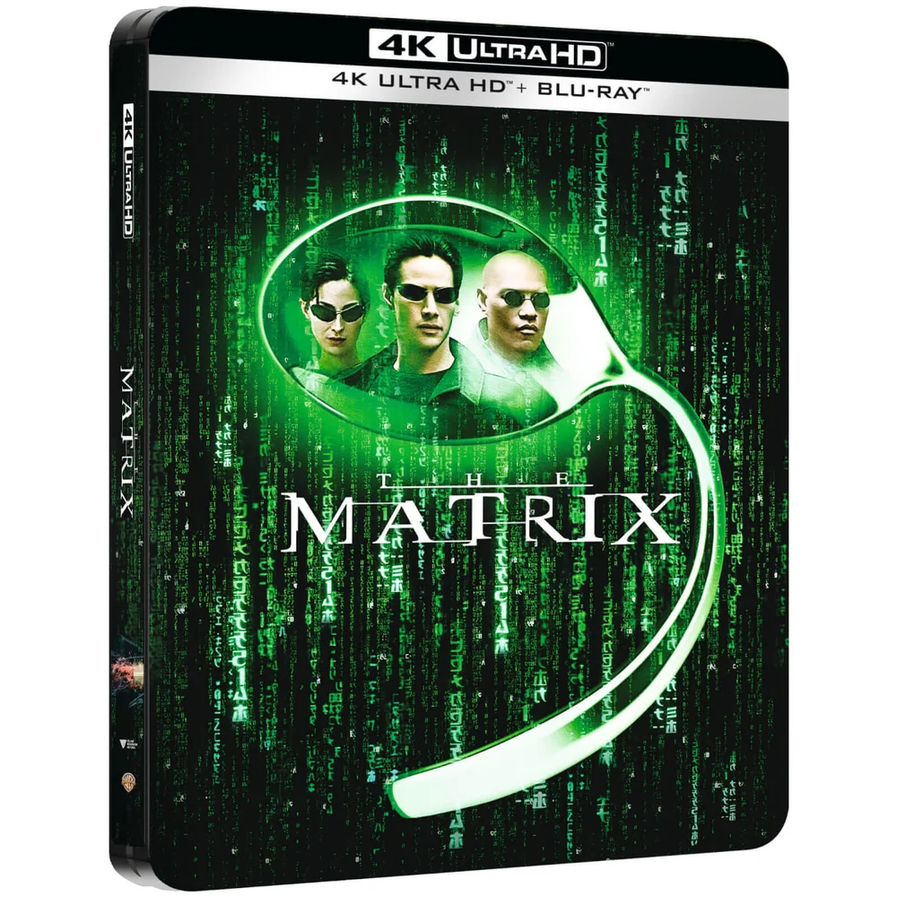 The Matrix - 4K Ultra HD Zavvi Exclusive Steelbook (Includes Blu-ray) Image 1