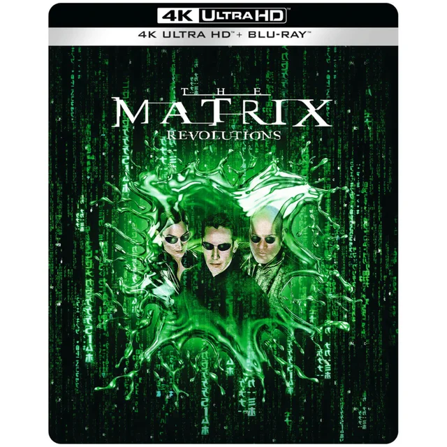 Matrix Revolutions - 4K Ultra HD Zavvi Exclusive Steelbook (Includes Blu-ray)