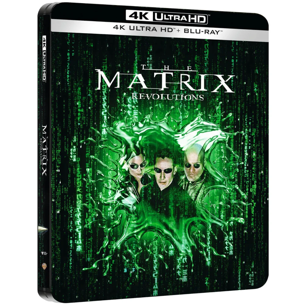Matrix Revolutions - 4K Ultra HD Zavvi Exclusive Steelbook (Includes Blu-ray) Image 1