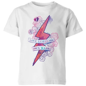 Harry Potter Love Leaves Its Own Mark Kids' T-Shirt - White