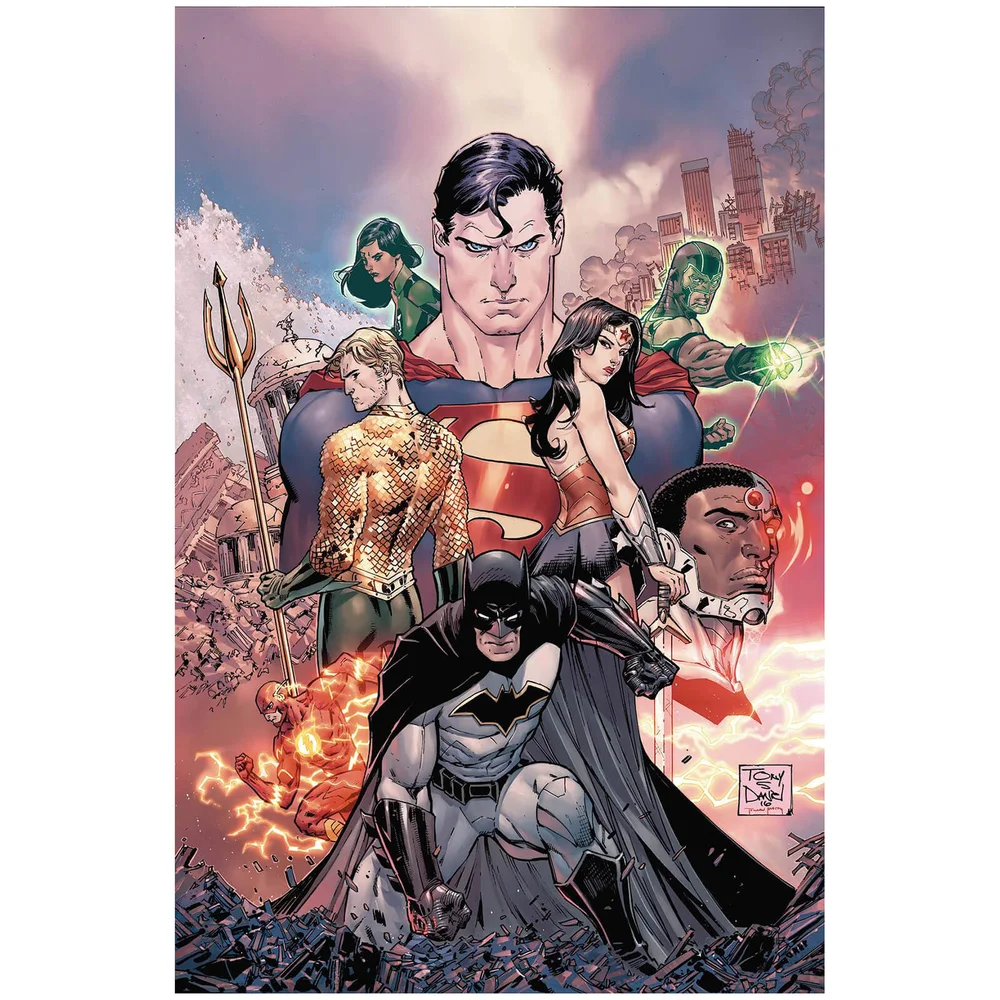 DC Comics - Justice League Rebirth Dlx Coll Hard Cover Image 1