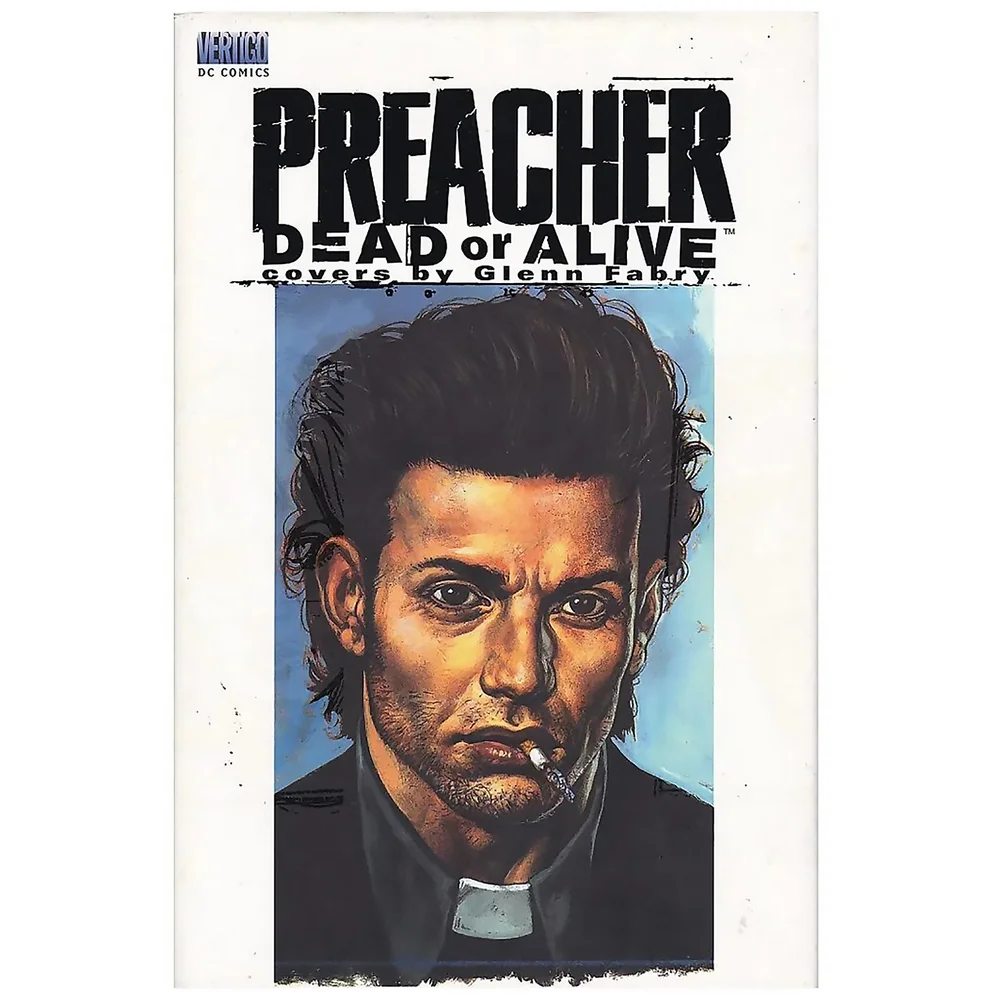DC Comics - Preacher Dead Or Alive The Collected Covers Hard Cover Image 1