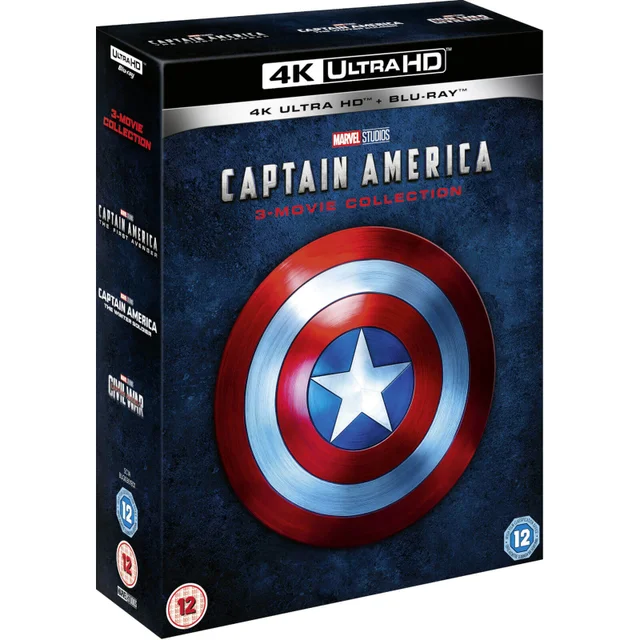 Captain America Trilogy - 4K Ultra HD (Includes Blu-ray)