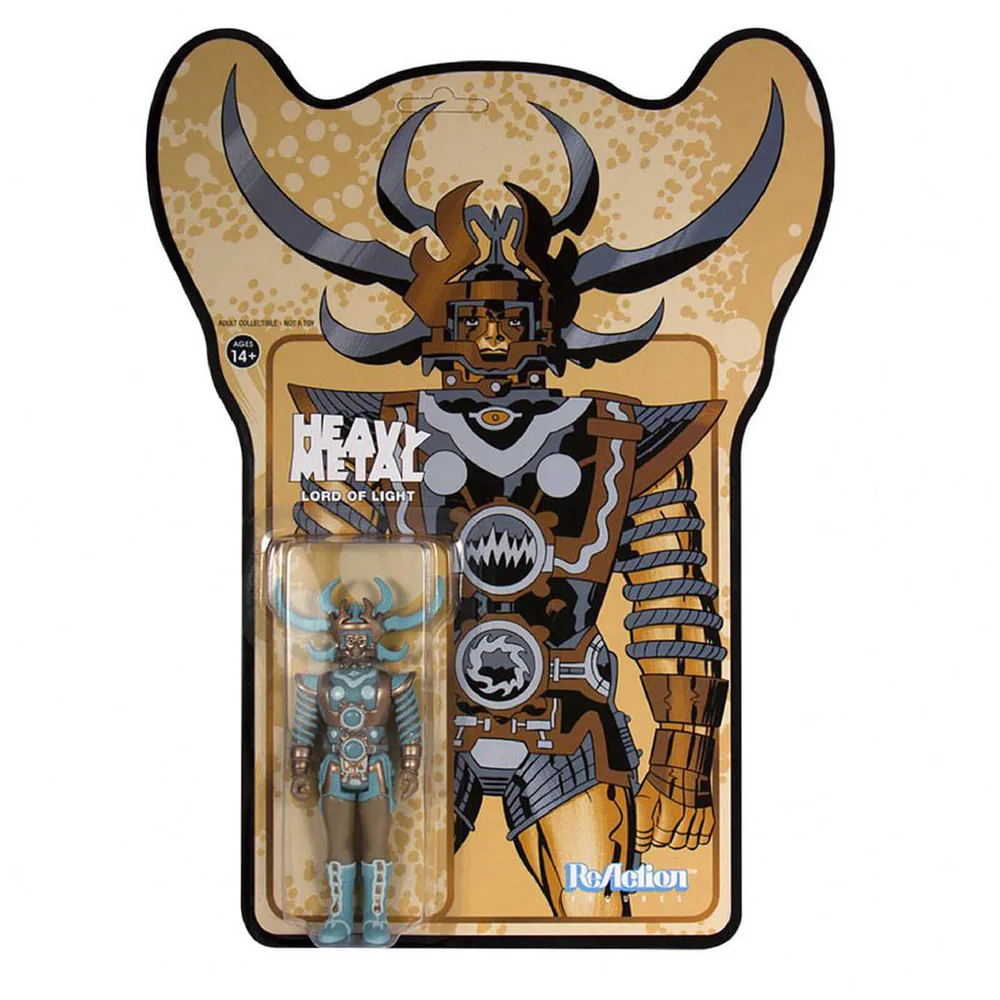 Super7 Heavy Metal ReAction Figure - Lord of Light (Metallic Color version) Image 1