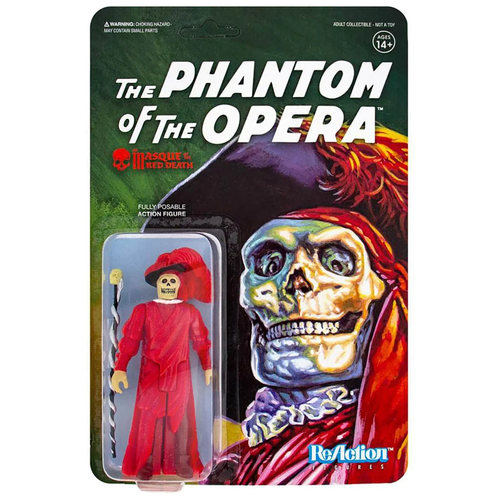 Super7 Universal Monsters ReAction Figure - The Masque of the Red Death Image 1
