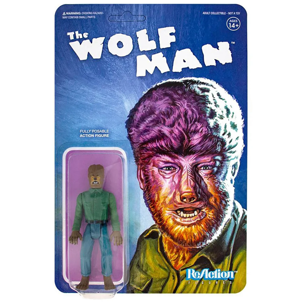 Super7 Universal Monsters ReAction Action Figure The Wolf Man 10 cm Image 1