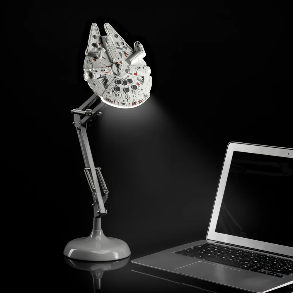 Millennium Falcon Posable Desk Light V3 HOME Image 1