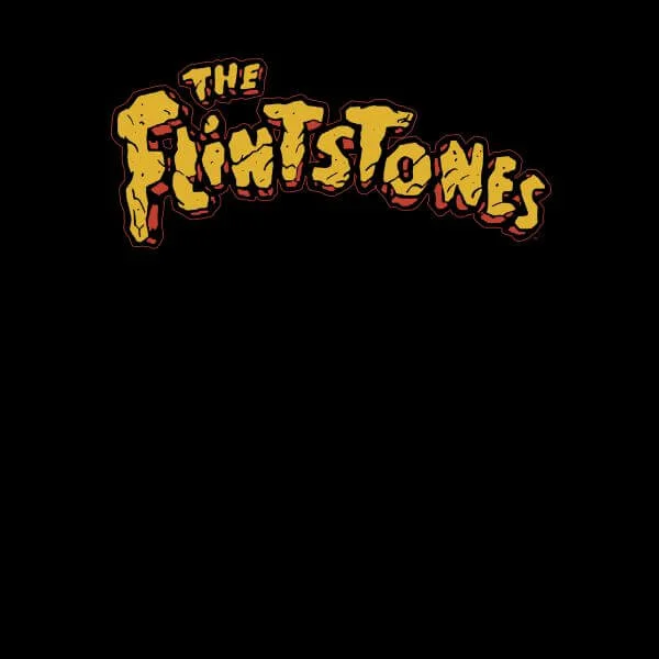 The Flintstones Logo Women's T-Shirt - Black