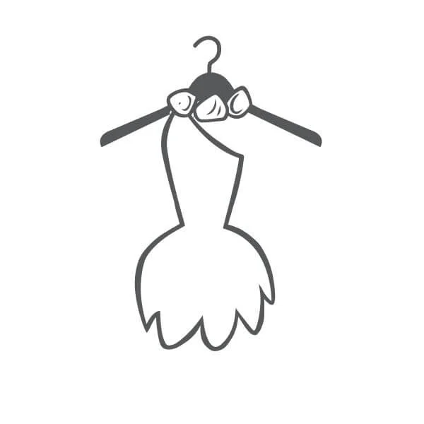 The Flintstones Wilma Dress Women's T-Shirt - White