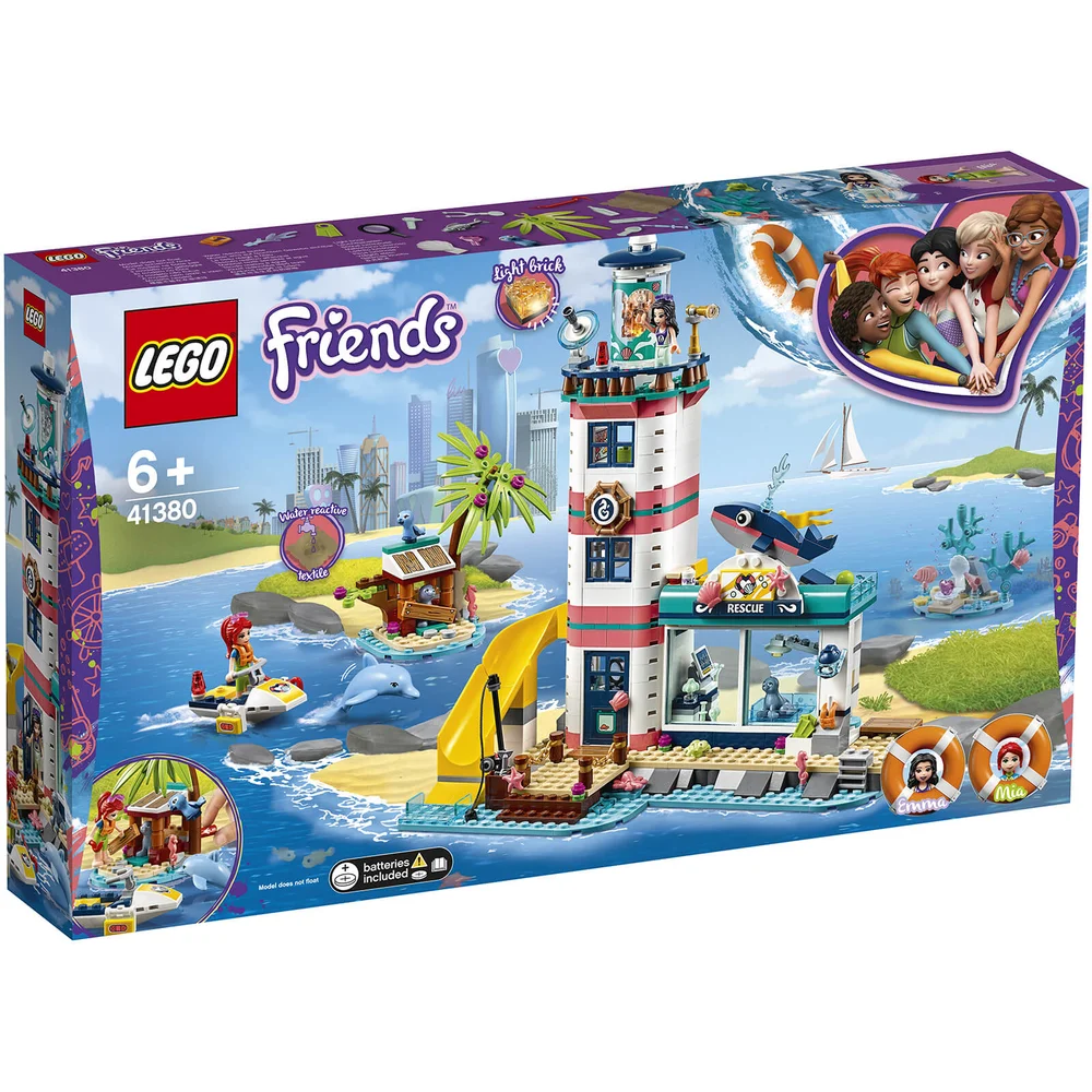 LEGO Friends: Lighthouse Rescue Center Sea Life Vet Set (41380) Image 1