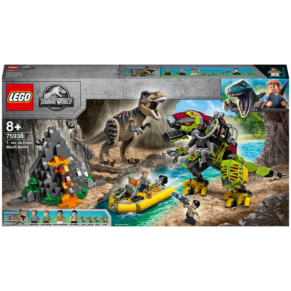 LEGO Jurassic World: T. Rex vs Dino-Mech Battle Set (75938) Image 1