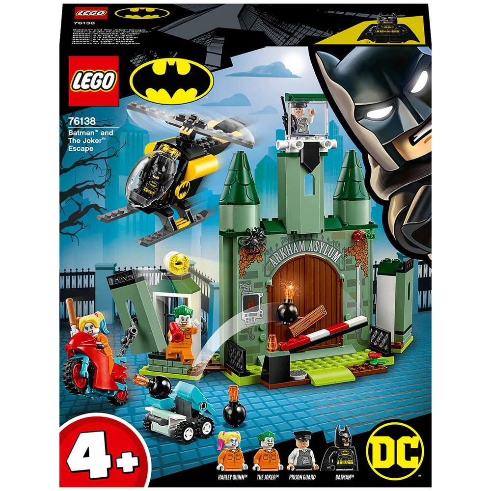 LEGO 4+ DC Batman Batman and The Joker Escape Toys (76138) Image 1
