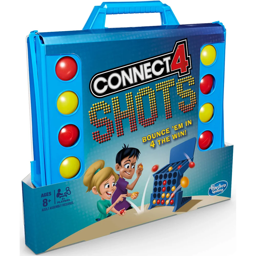 Hasbro Connect 4 Shot Board Game Image 1