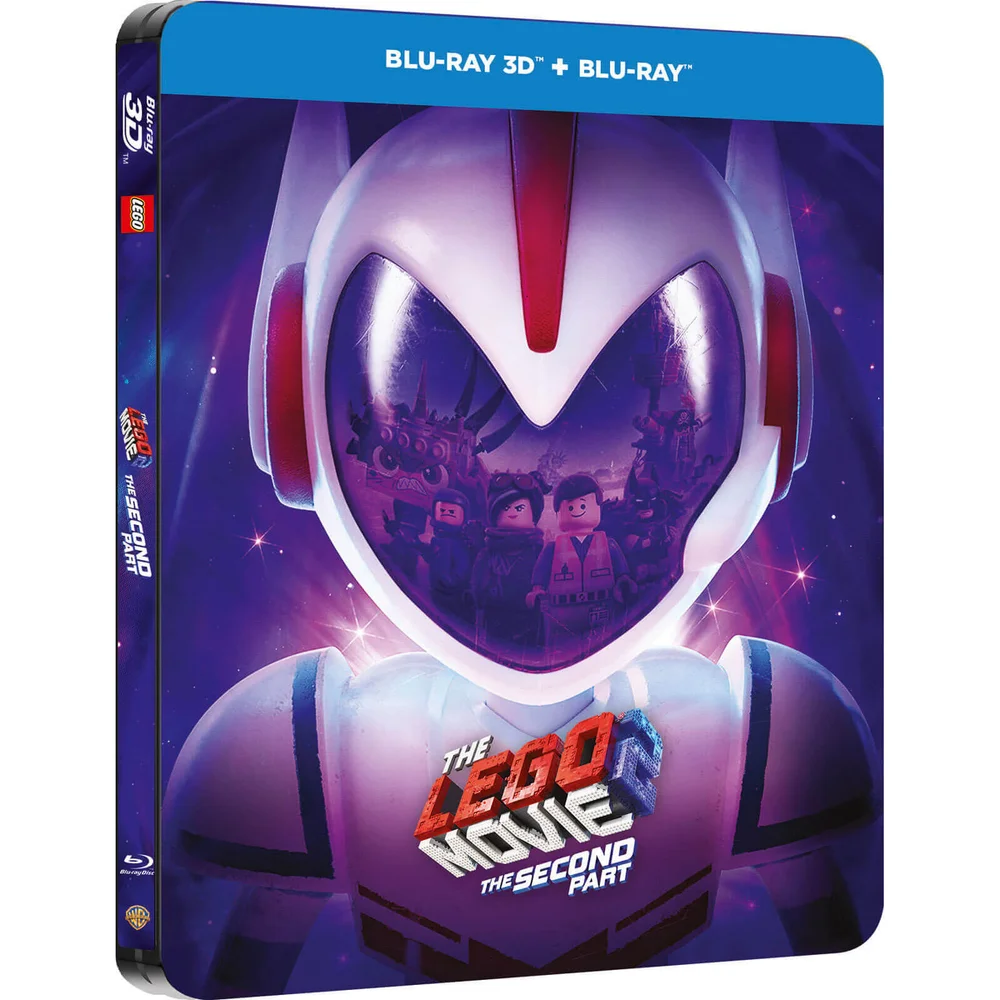 The LEGO Movie 2 3D (Includes 2D Version) Limited Edition Steelbook Image 1