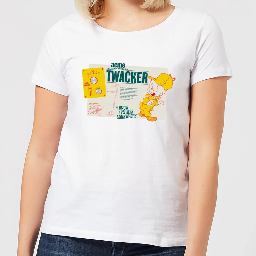 Looney Tunes ACME Twacker Women's T-Shirt - White - S Image 1