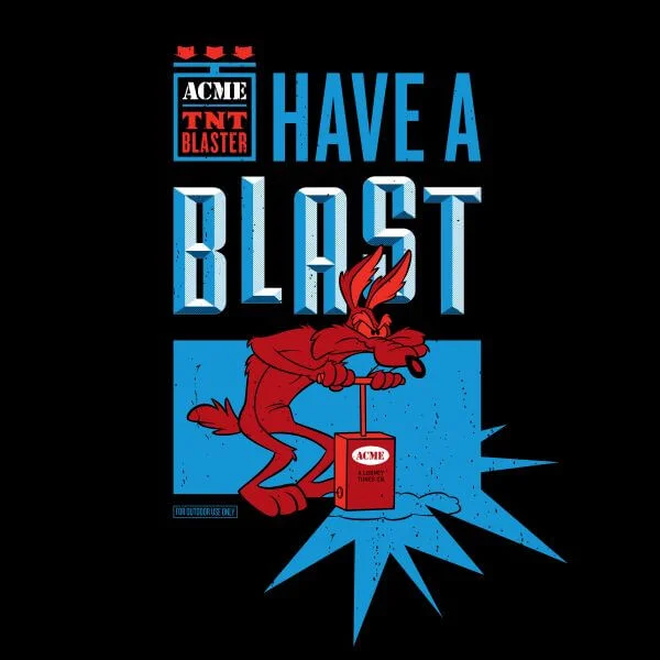 Looney Tunes ACME Have A Blast Women's T-Shirt - Black