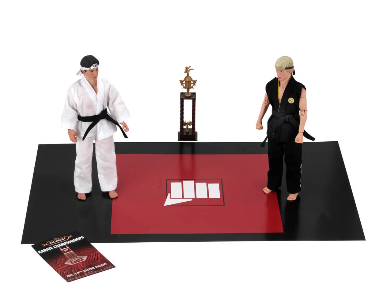 NECA Karate Kid (1984) - 8" Clothed Action Figure - Tournament 2pk Image 1