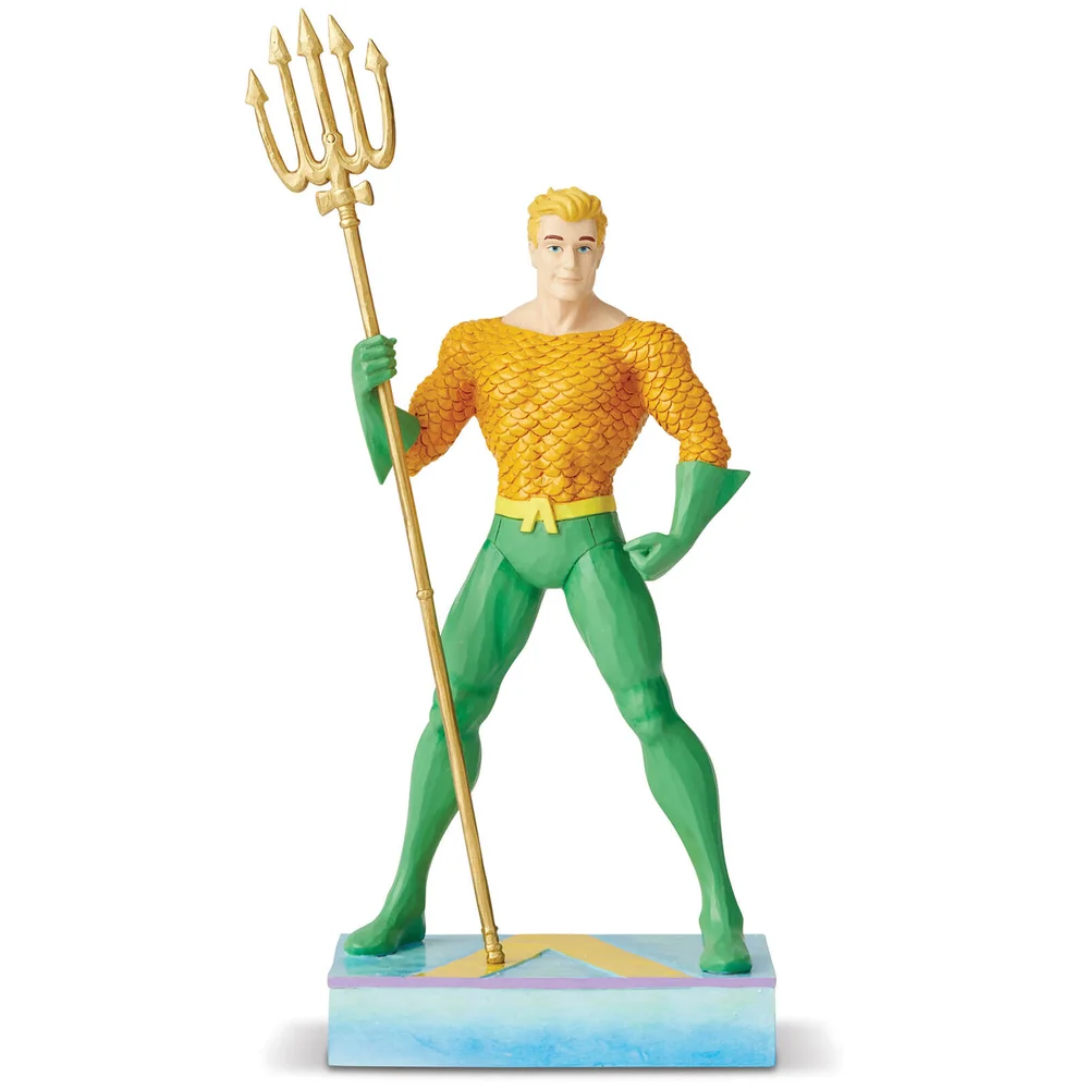 DC Comics by Jim Shore Aquaman Silver Age Figurine 22.0cm Image 1