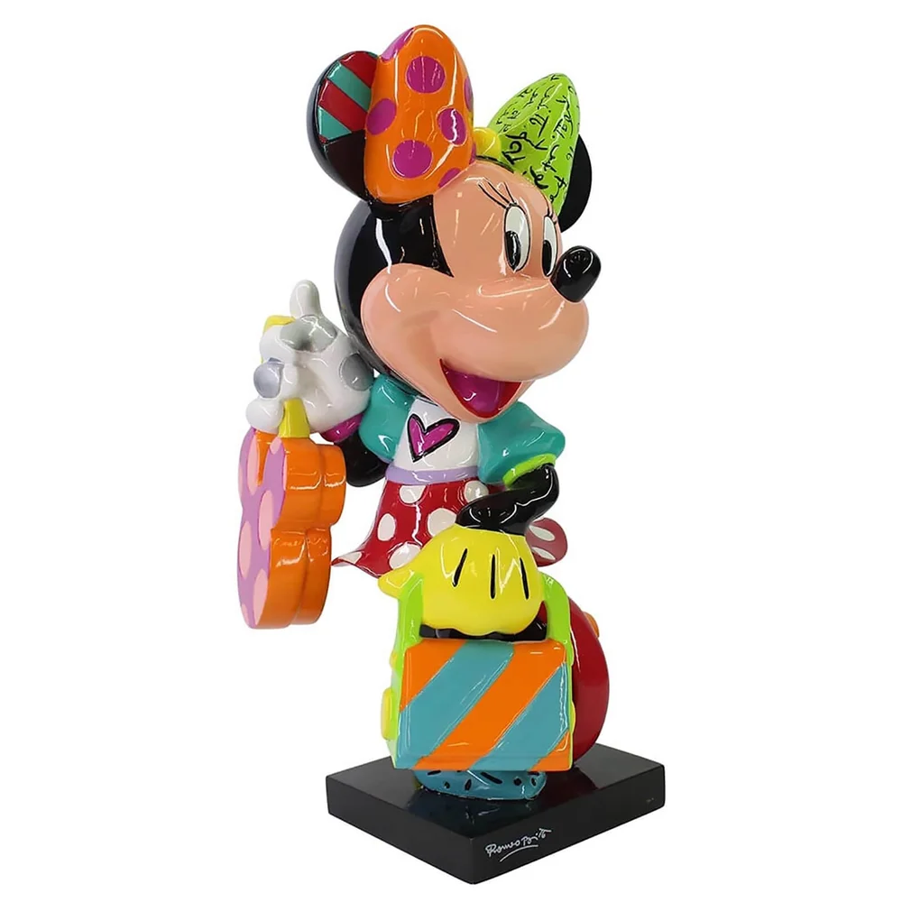 Disney Britto Fashionista Minnie Mouse Figurine 20.0cm Image 1