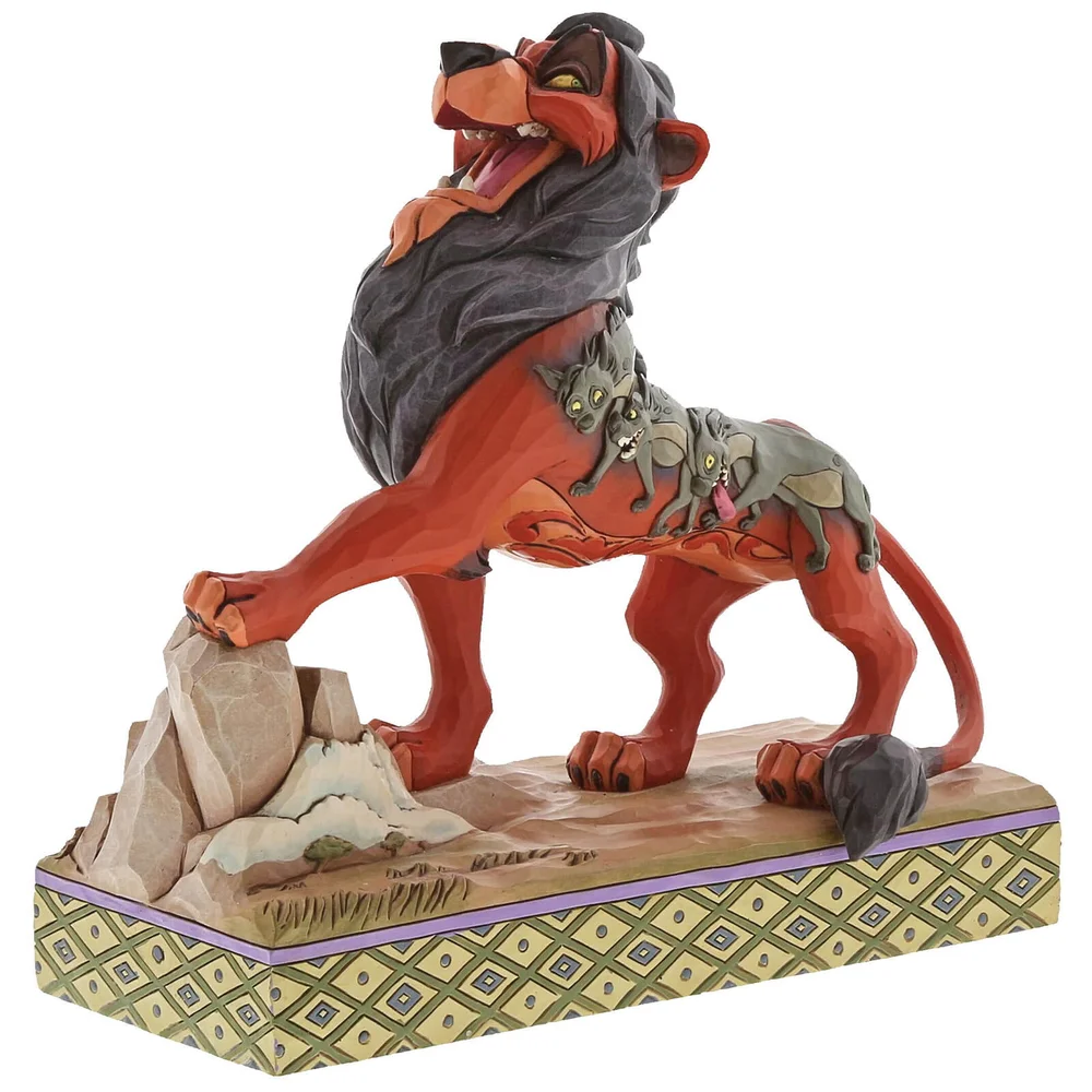 Disney Traditions Preening Predator (Scar Figurine) 18.0cm Image 1