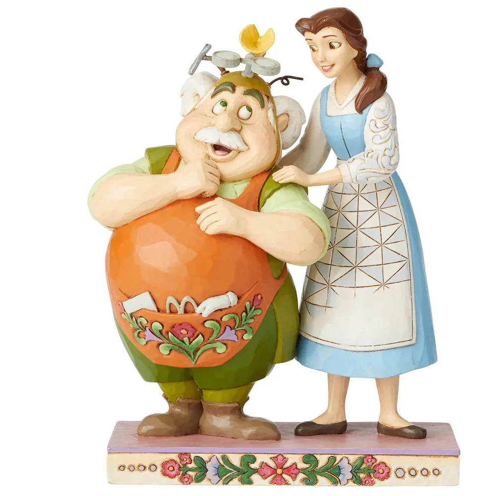 Disney Traditions Devoted Daughter (Belle and Maurice Figurine) 23.0cm Image 1