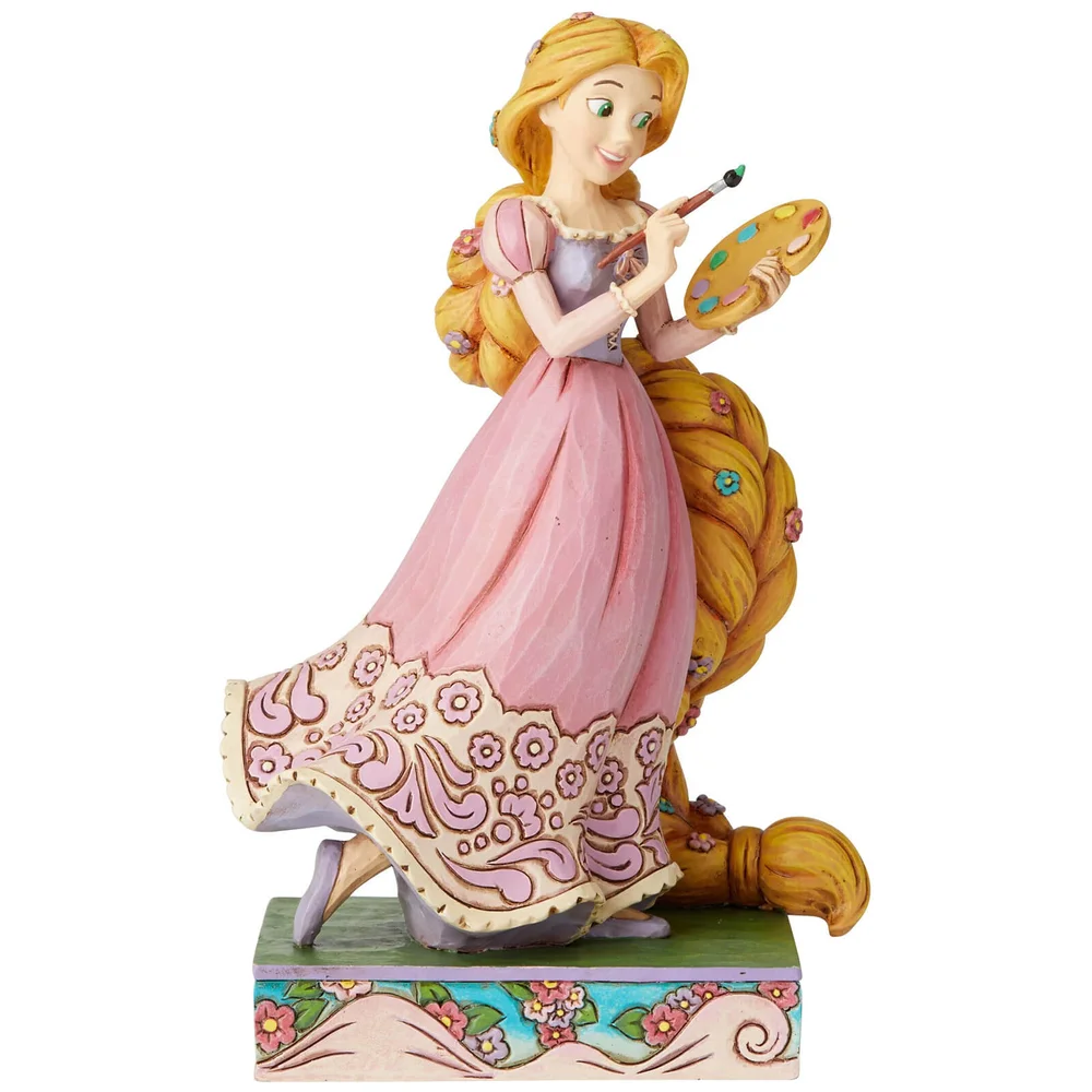 Disney Traditions Adventurous Artist (Rapunzel Princess Passion Figurine) 19.0cm Image 1