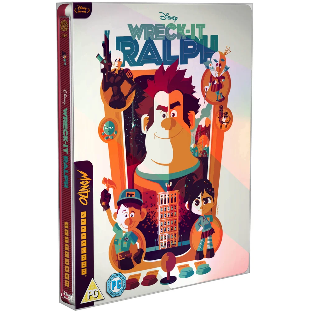 Wreck it Ralph - Mondo #34 Zavvi Exclusive Limited Edition Steelbook Image 1