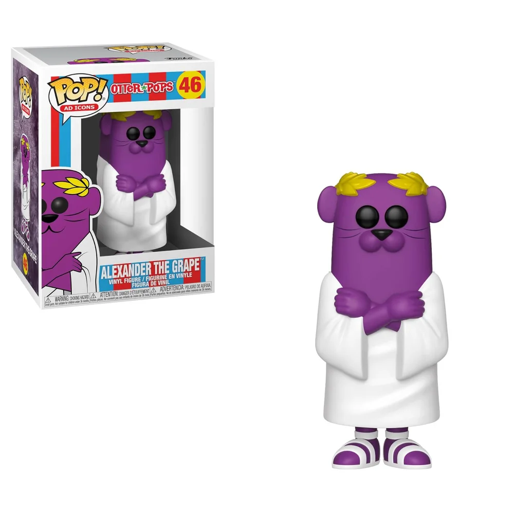 Otter Pops Alexander the Grape Pop! Vinyl Figure Image 1