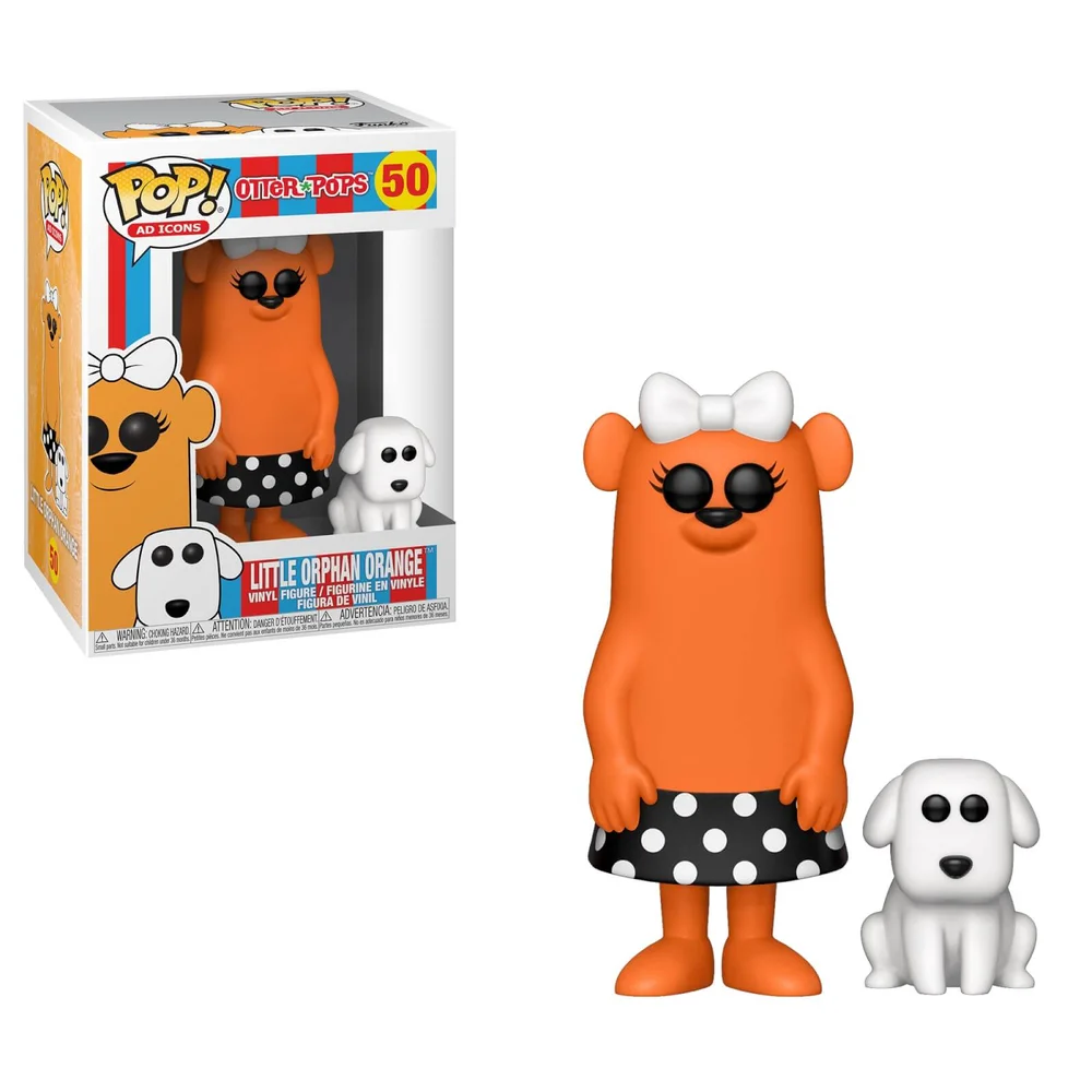 Otter Pops Little Orphan Orange Pop! Vinyl Figure Image 1