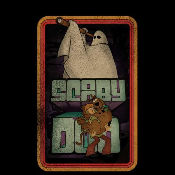 Scooby Doo Retro Ghostie Sweatshirt - Black