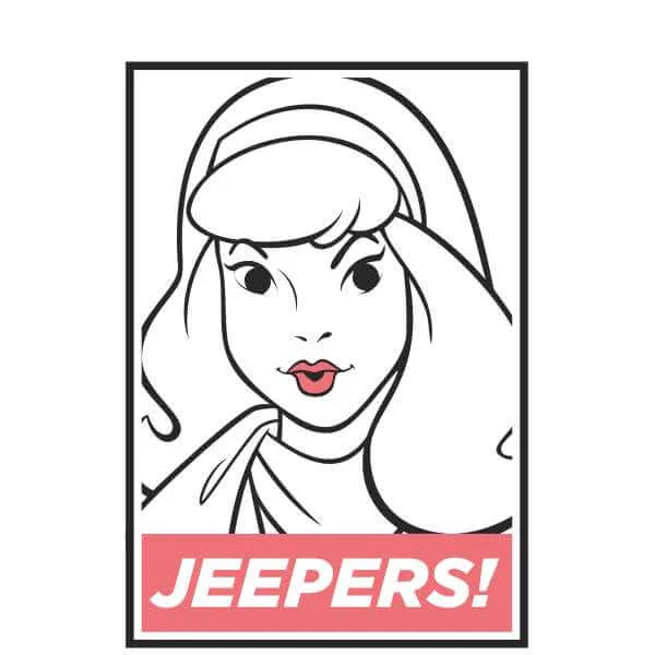 Scooby Doo Jeepers! Sweatshirt - White