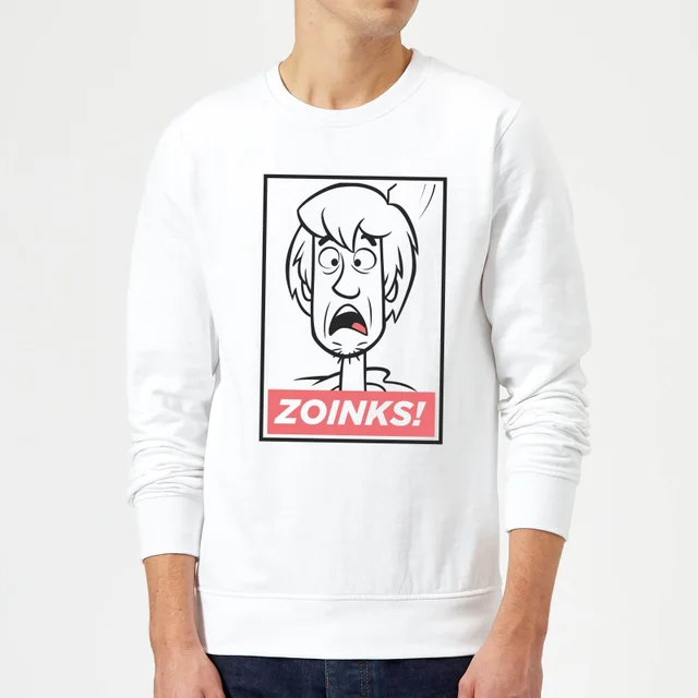 Scooby Doo Zoinks! Sweatshirt - White