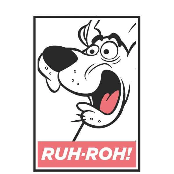 Scooby Doo Ruh-Roh! Sweatshirt - White