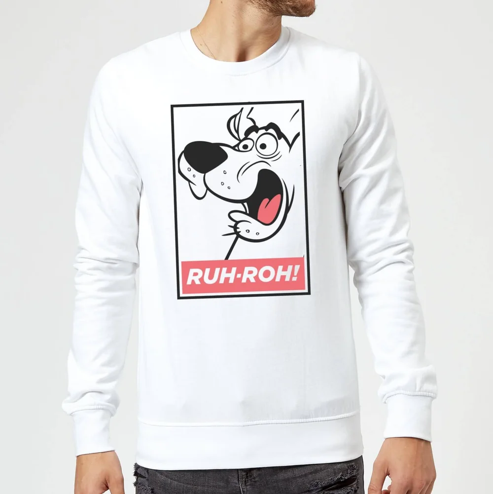 Scooby Doo Ruh-Roh! Sweatshirt - White - S Image 1