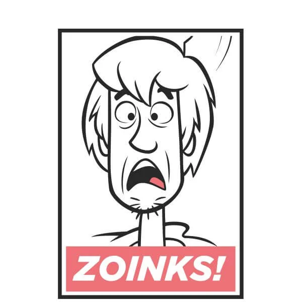 Scooby Doo Zoinks! Women's T-Shirt - White