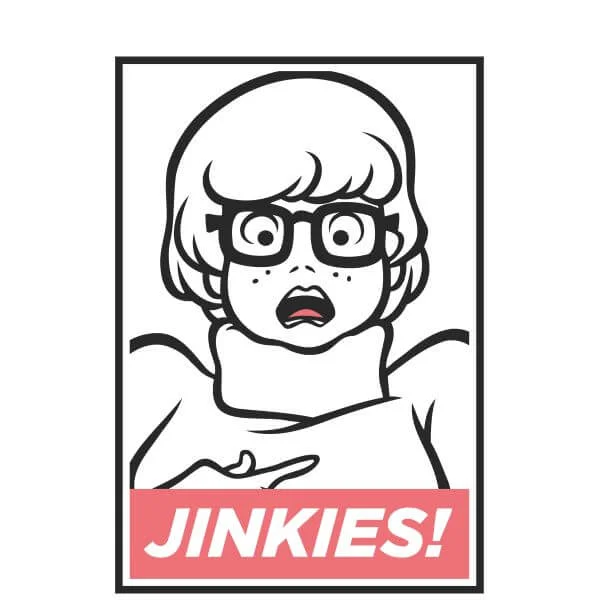 Scooby Doo Jinkies! Women's T-Shirt - White