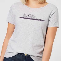 Scooby Doo Those Meddling Kids Retro Women's T-Shirt - Grey - undefined undefined
