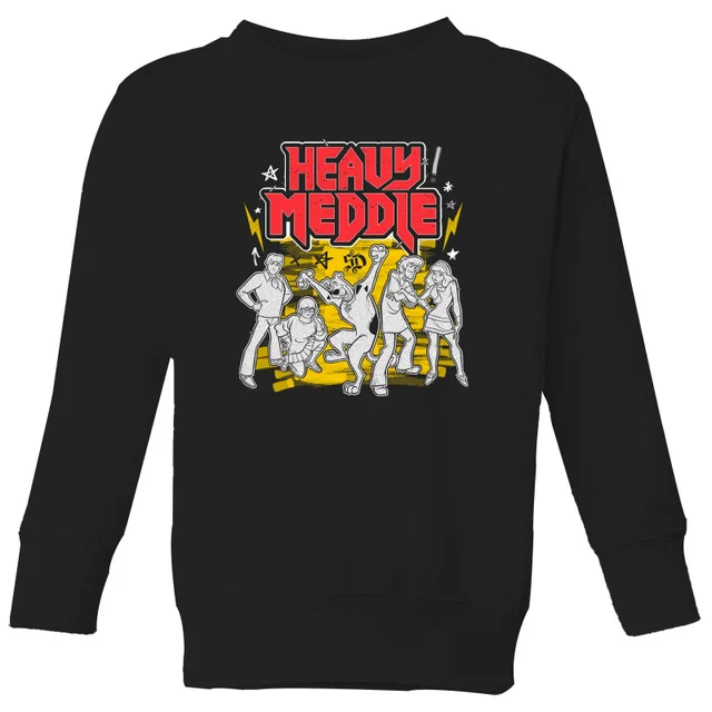 Scooby Doo Heavy Meddle Kids' Sweatshirt - Black
