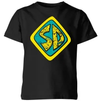 Scooby Doo Emblem Kids' T-Shirt - Black - undefined undefined