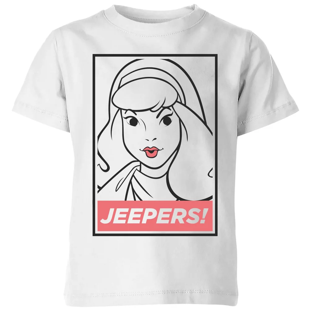 Scooby Doo Jeepers! Kids' T-Shirt - White - 3-4 Years Image 1