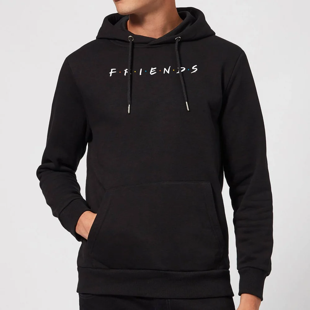Friends Logo Contrast Hoodie - Black - S Image 1