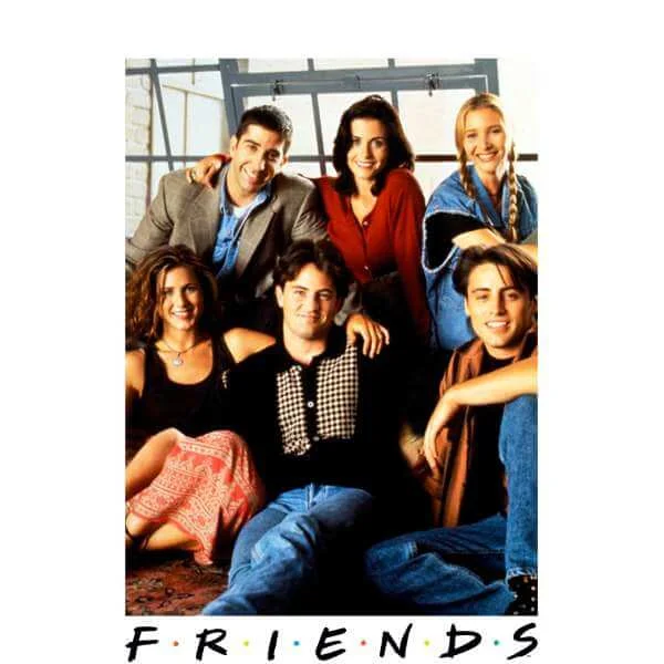 Friends Group Photo Sweatshirt - White