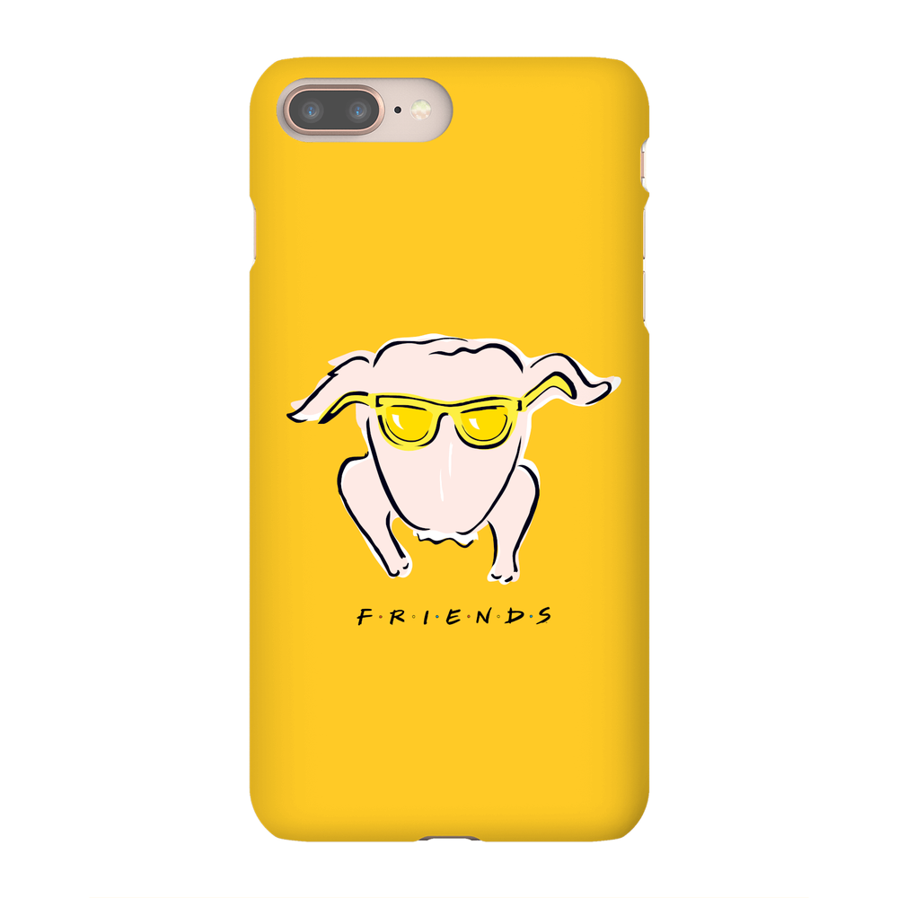 Friends Turkey Head Phone Case for iPhone and Android - iPhone 8 Plus - Tough Case - Gloss Image 1