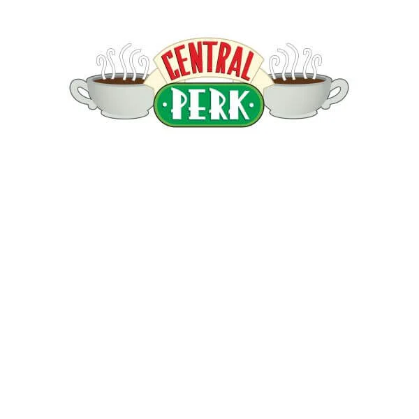 Friends Central Perk Women's T-Shirt - White